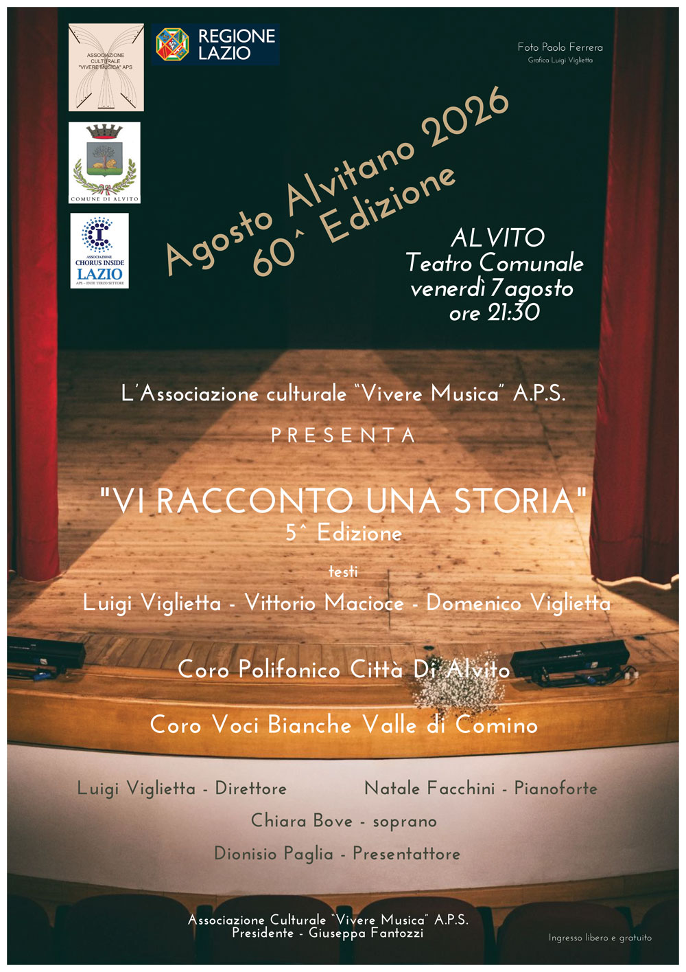 Vi Racconto una Storia 2026 | Teatro Comunale di Alvito